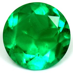 Round Green Emerald 1.14ct loose gemstone