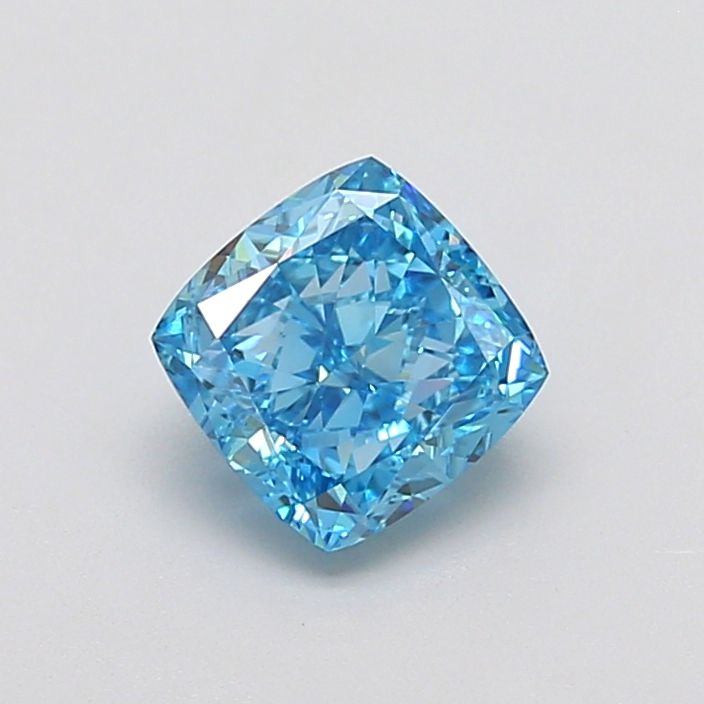 Cushion Fancy Vivid Blue Lab-grown Diamond 1.84ct VVS2 loose diamond