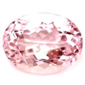 Oval Pink Morganite 1.29ct loose gemstone