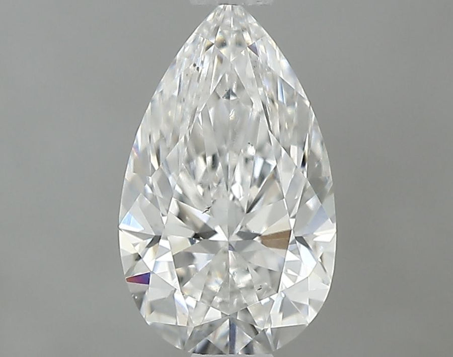 Pear Natural Diamond 0.60ct F VS2