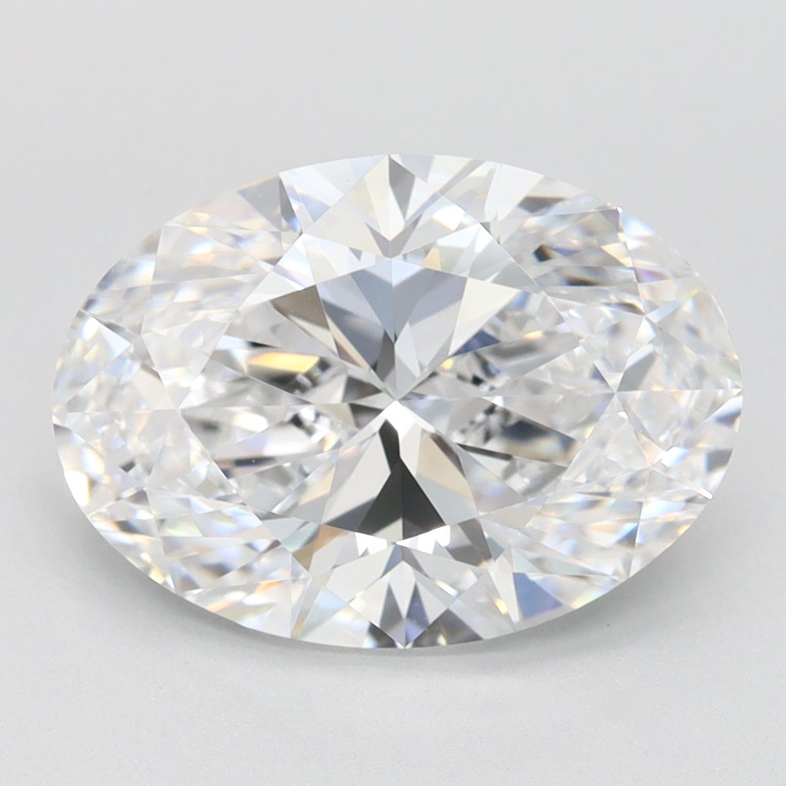 Oval Lab-Grown Diamond 3.36ct D IF