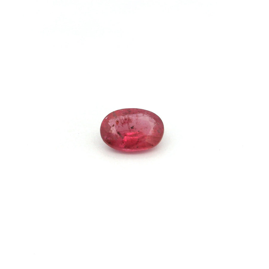 Oval Red Ruby 0.53ct loose gemstone