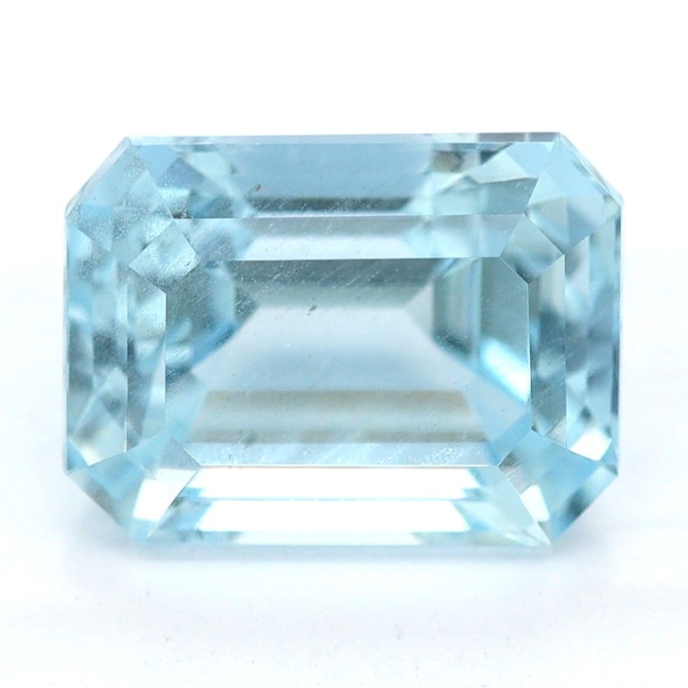 Emerald Blue Aquamarine 1.76ct loose gemstone