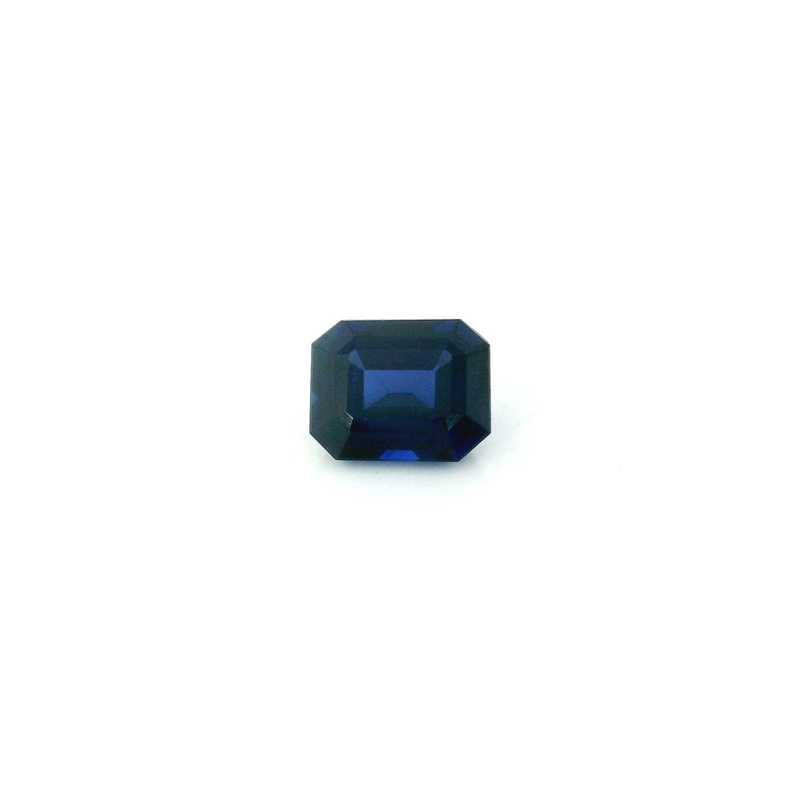 Octagonal Blue Sapphire 0.73ct loose gemstone