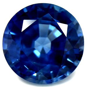 Round Blue Sapphire 1.66ct loose gemstone
