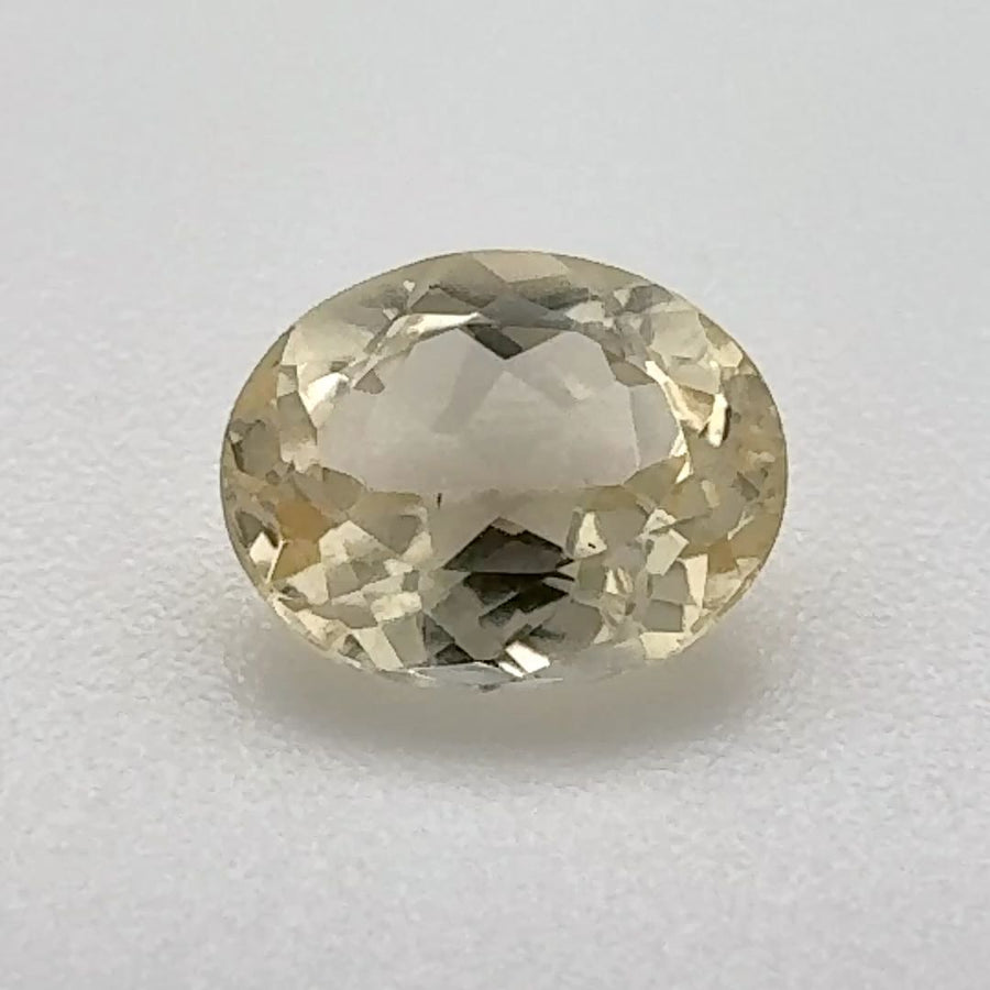 Oval Yellow Topaz 1ct loose gemstone