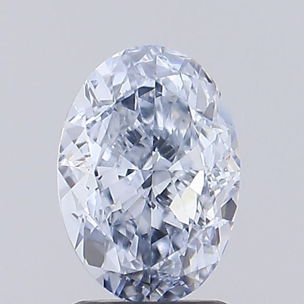 Oval Fancy Intense Blue Lab-grown Diamond 1.57ct VS2 loose diamond