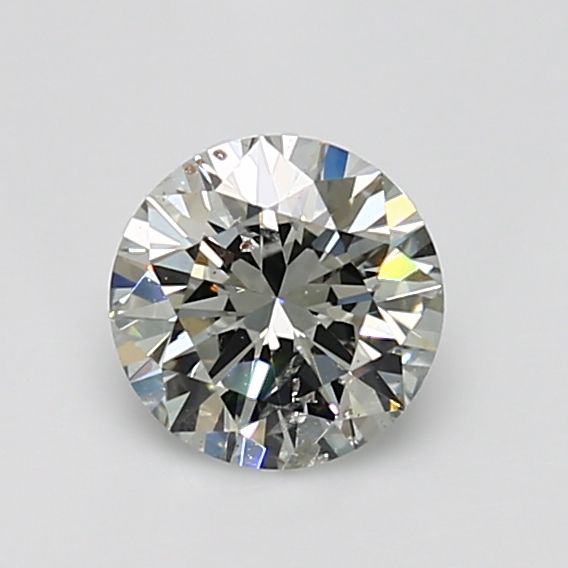 Round Very Light Green Natural Diamond 1.01ct SI2 loose diamond