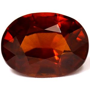 Oval Orange Garnet 9.1ct loose gemstone