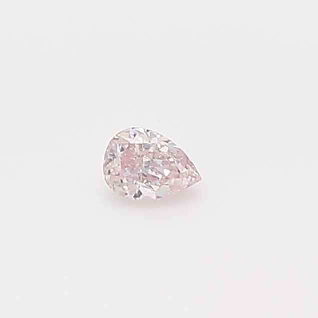 Pear Fancy Light Pink Natural Diamond 0.05ct loose diamond