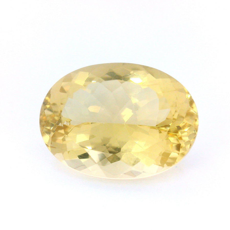 Oval Yellow Heliodor 9.96ct loose gemstone