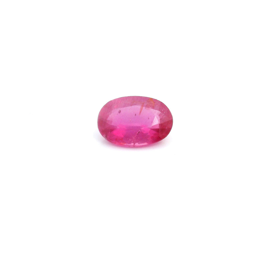 Oval Red Ruby 0.87ct loose gemstone