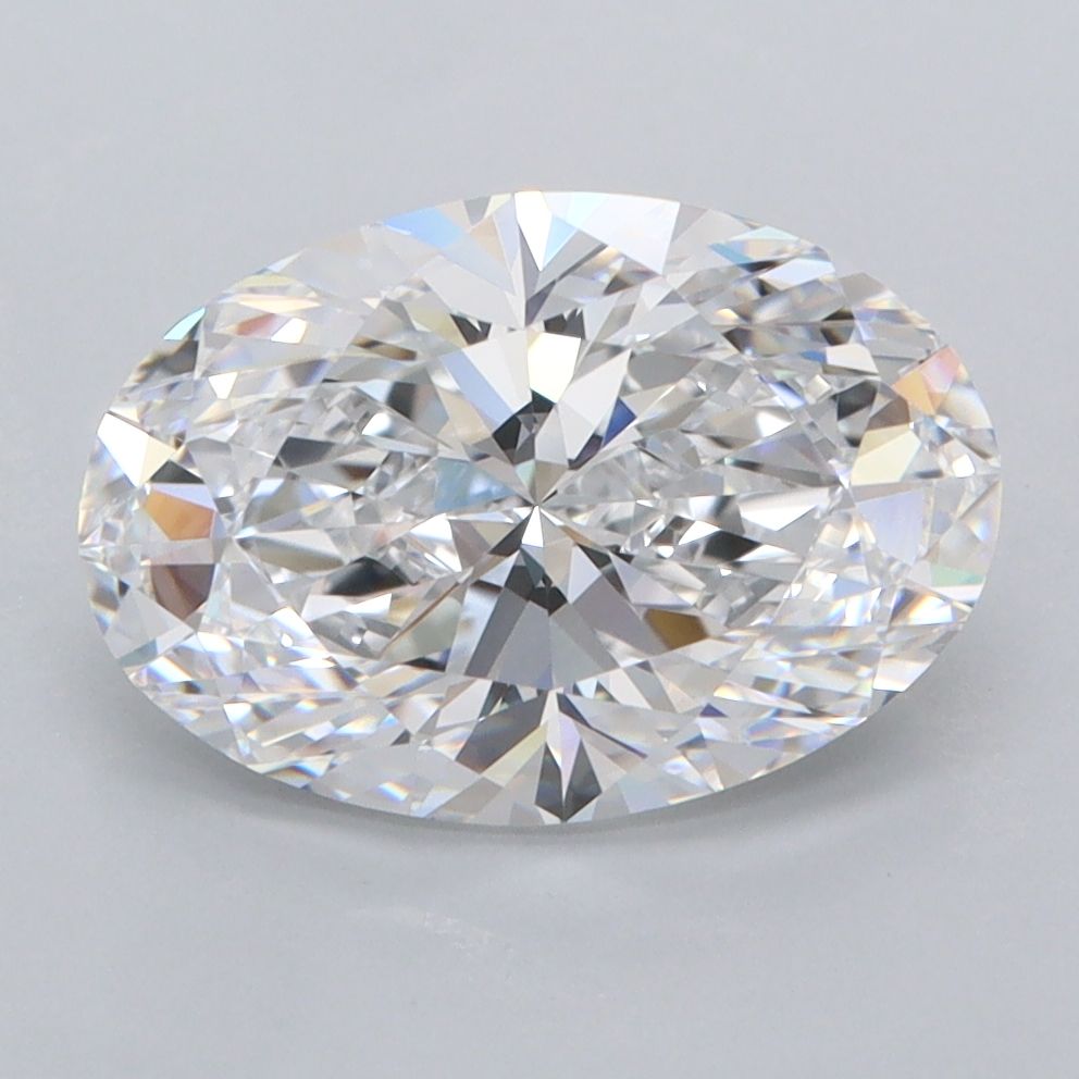 Oval Lab-Grown Diamond 2.99ct D FL