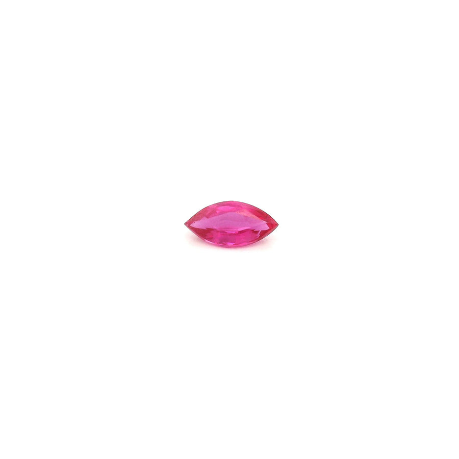 Marquise Red Ruby 0.18ct loose gemstone