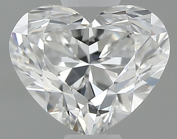 Heart Natural Diamond 0.71ct D VS2