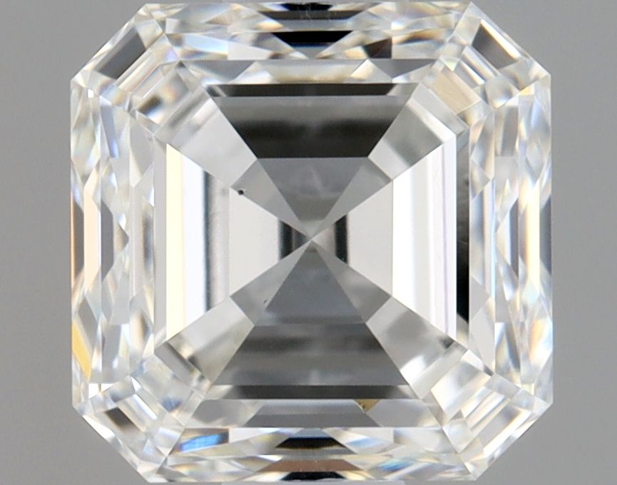 Asscher Natural Diamond 1.01ct H VS2