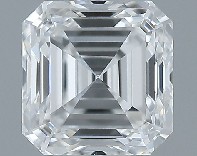 Asscher Natural Diamond 0.51ct F VVS1
