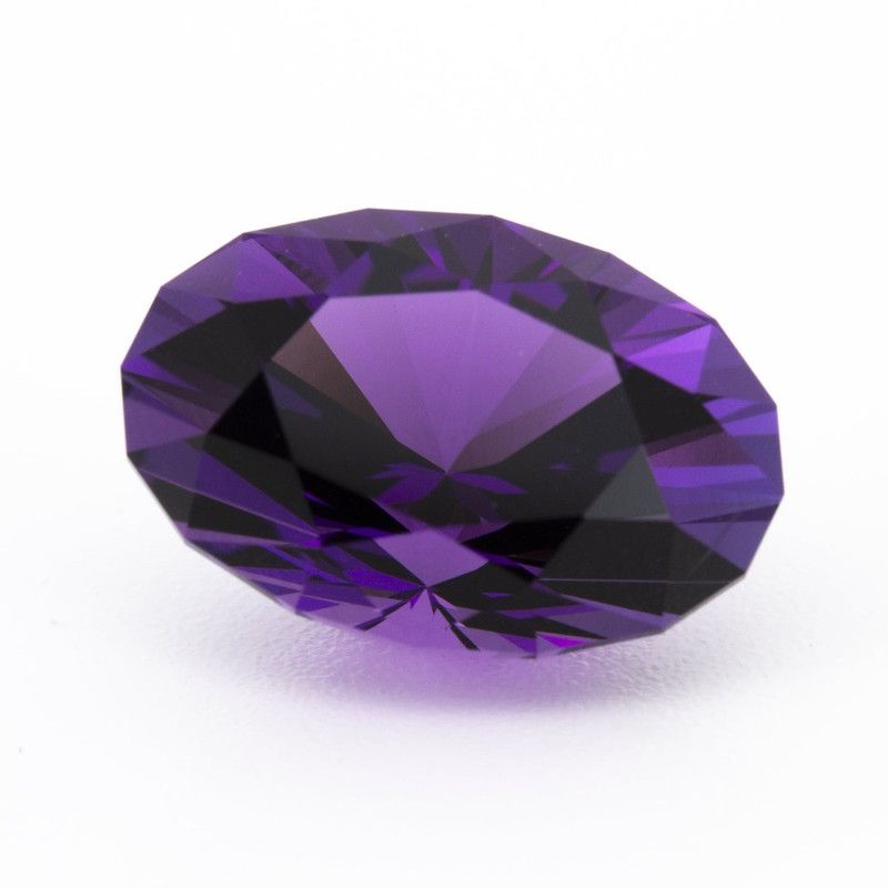 Oval Purple Amethyst 7.54ct loose gemstone