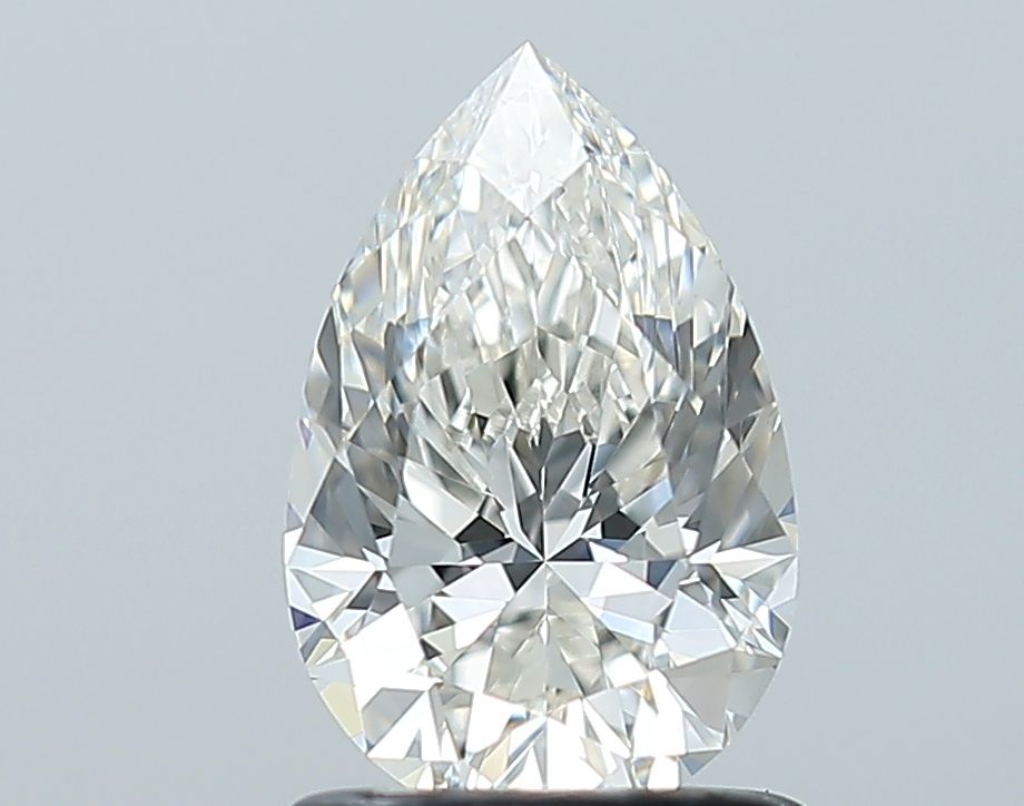 Pear Natural Diamond 1.02ct H VVS2