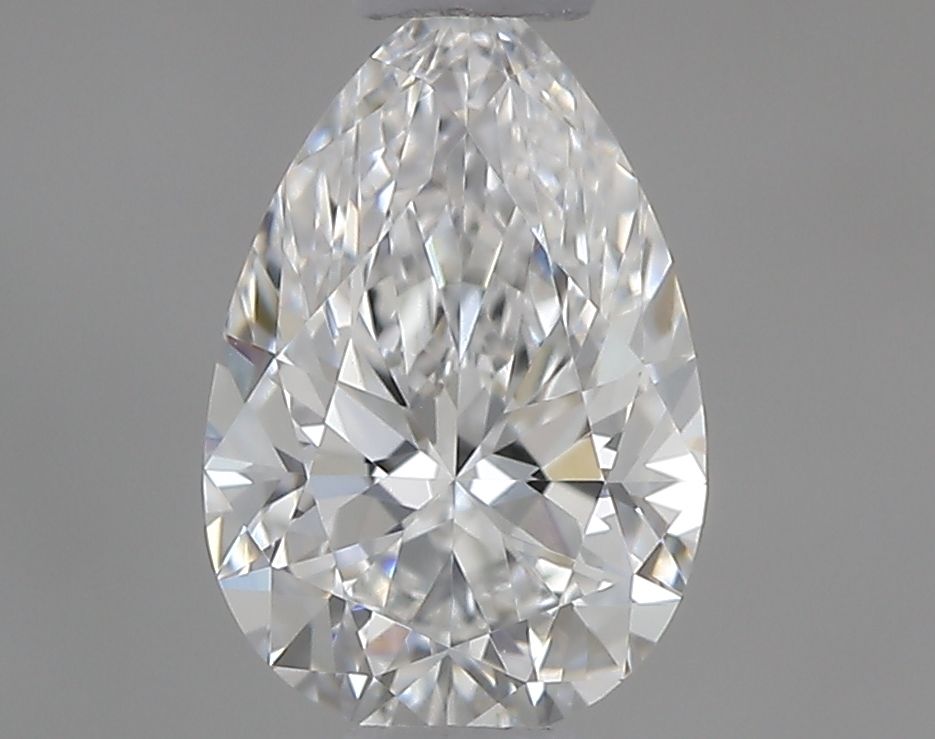 Pear Natural Diamond 0.45ct E VVS2