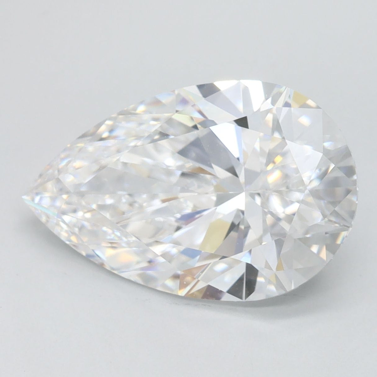 Pear Lab-Grown Diamond 3.30ct D FL