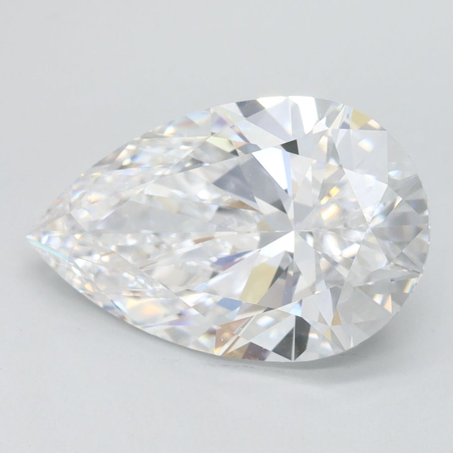 Pear Lab-Grown Diamond 3.30ct D FL
