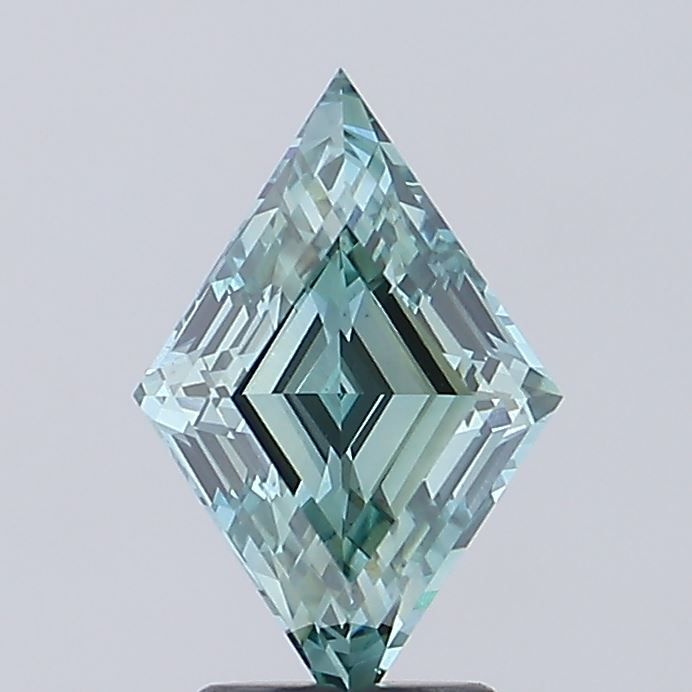 Lozenge Fancy Vivid Green Lab-grown Diamond 2.74ct VS1 loose diamond