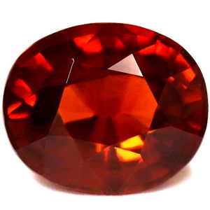 Oval Orange Garnet 8.96ct loose gemstone