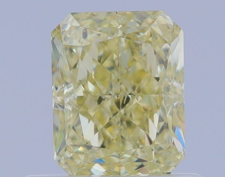 Radiant Fancy Light Yellow Natural Diamond 0.7ct VS2 loose diamond