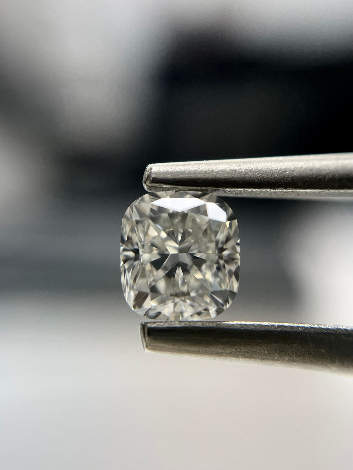 Cushion Fancy Light Gray Natural Diamond 0.71ct SI1 loose diamond