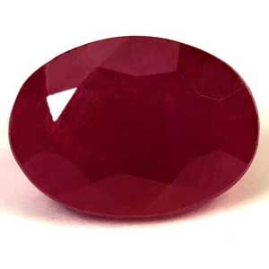 Oval Red Ruby 2.61ct loose gemstone