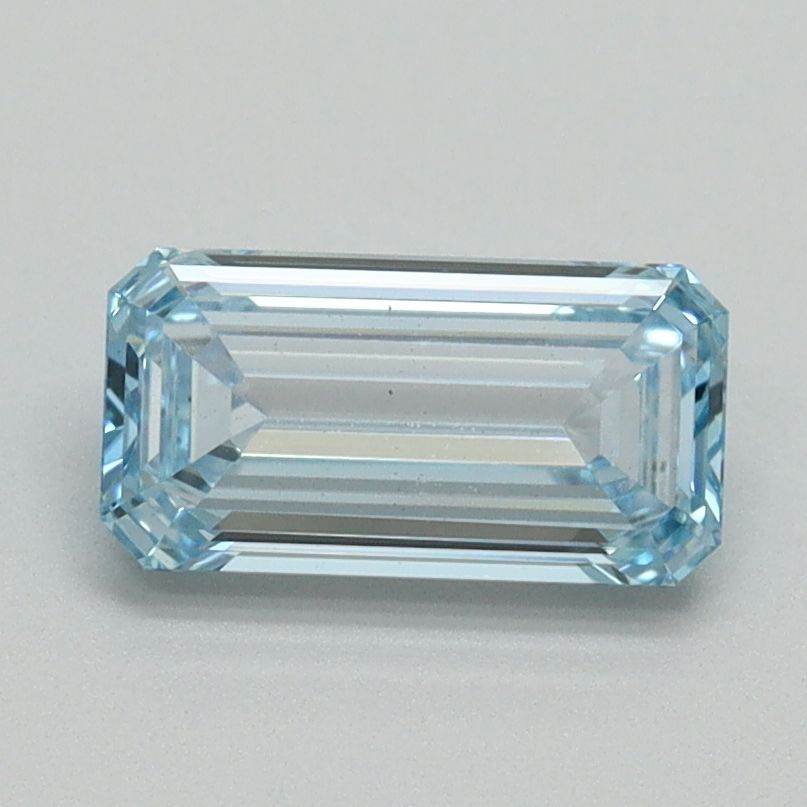 Emerald Fancy Intense Blue Lab-grown Diamond 1.01ct VS2 loose diamond