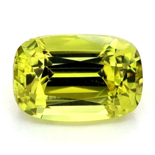 Cushion Yellow Sapphire 0.54ct loose gemstone