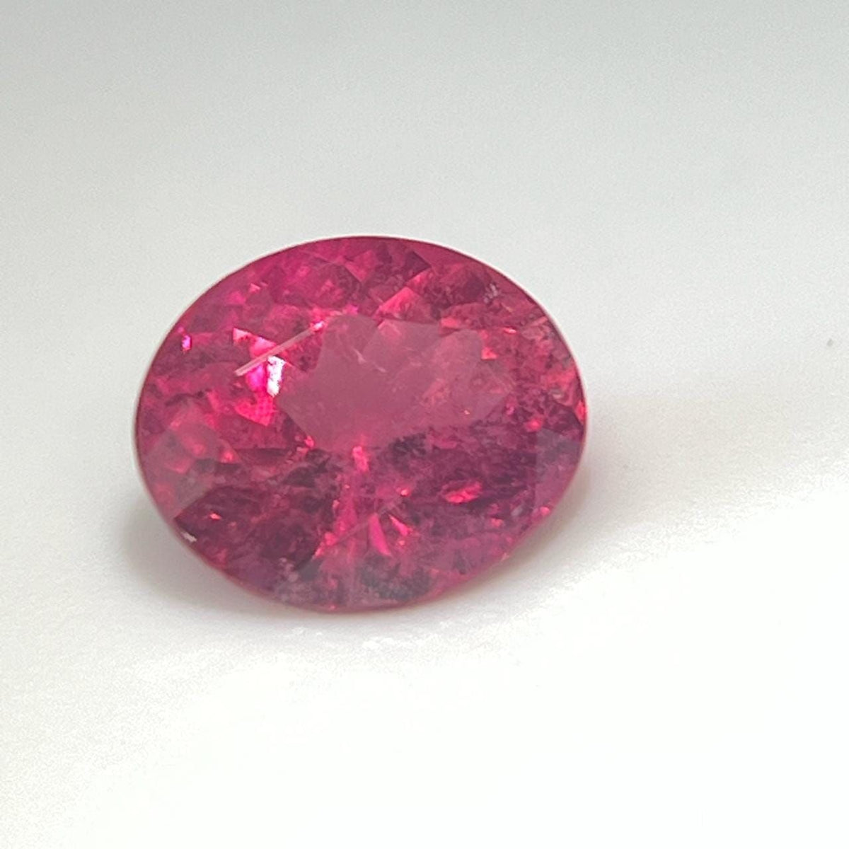 Oval Pink Tourmaline 0.79ct loose gemstone