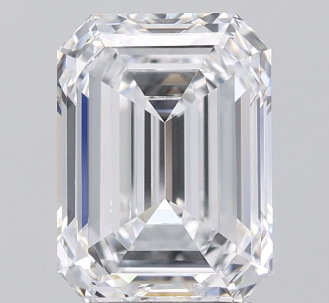 Emerald Lab-Grown Diamond 2.99ct D IF