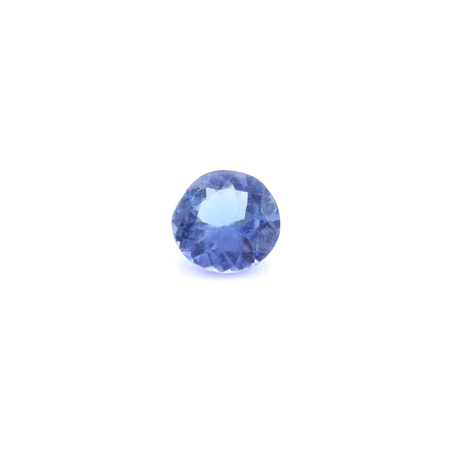 Round Blue Tanzanite 0.65ct loose gemstone