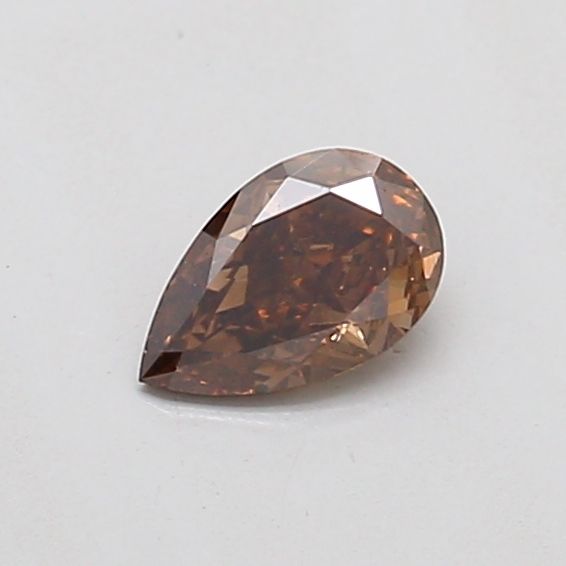 Pear Fancy Deep Black Lab-grown Diamond 0.21ct VS2 loose diamond