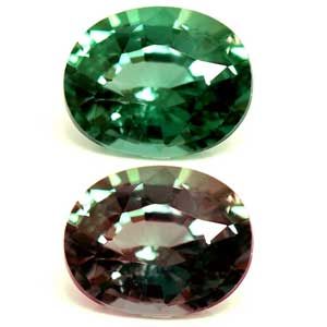 Oval Green Alexandrite 0.26ct loose gemstone