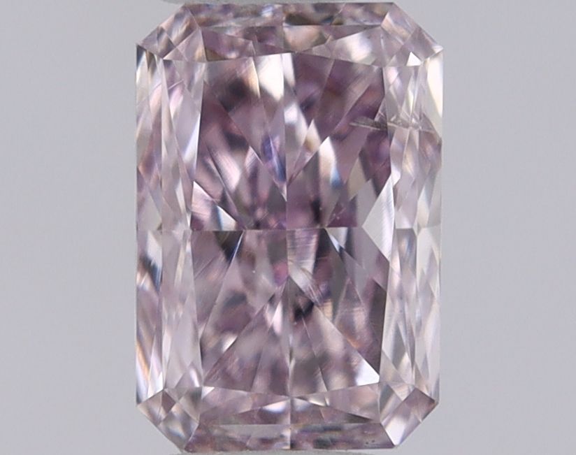 Radiant Fancy Purple Pink Natural Diamond 0.27ct SI2 loose diamond