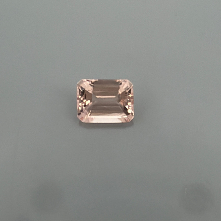 Octagonal Pink Morganite 2.27ct loose gemstone