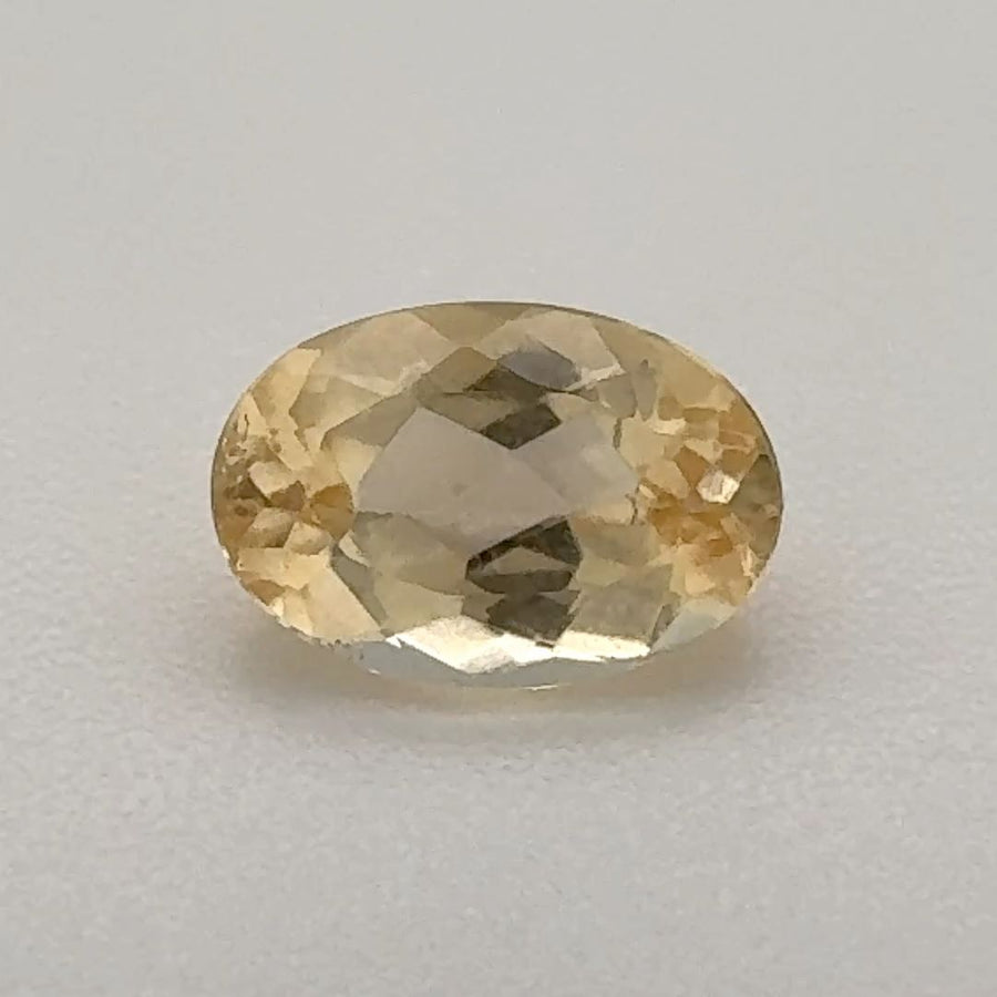 Oval Yellow Topaz 0.96ct loose gemstone