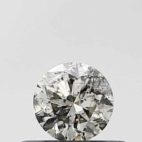 Round Salt And Pepper Natural Diamond 0.3ct VVS1 loose diamond