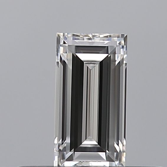 Baguette Natural Diamond 0.33ct D VVS2