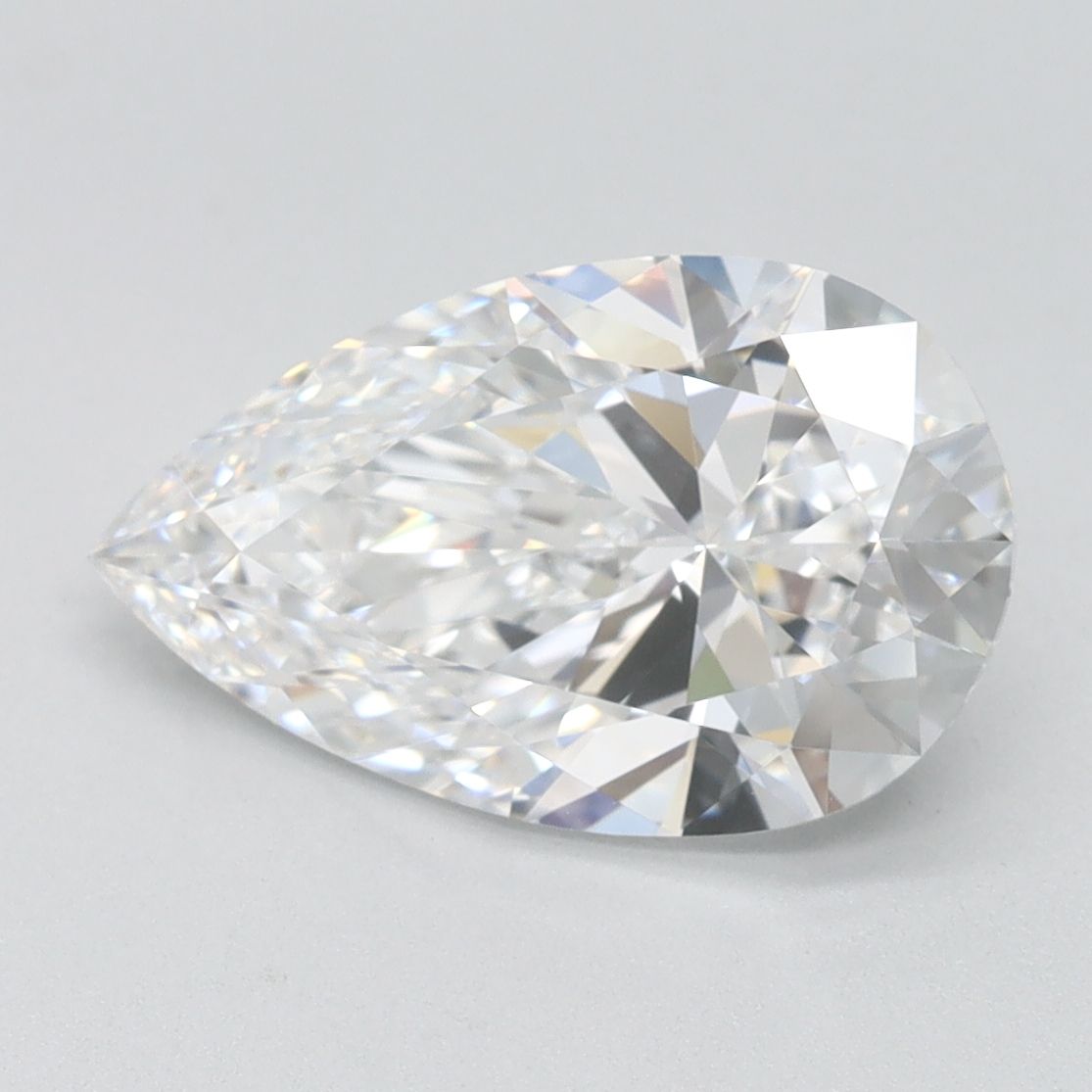 Pear Lab-Grown Diamond 2.07ct D FL