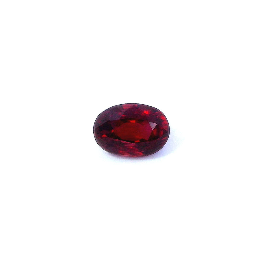 Oval Red Ruby 0.62ct loose gemstone