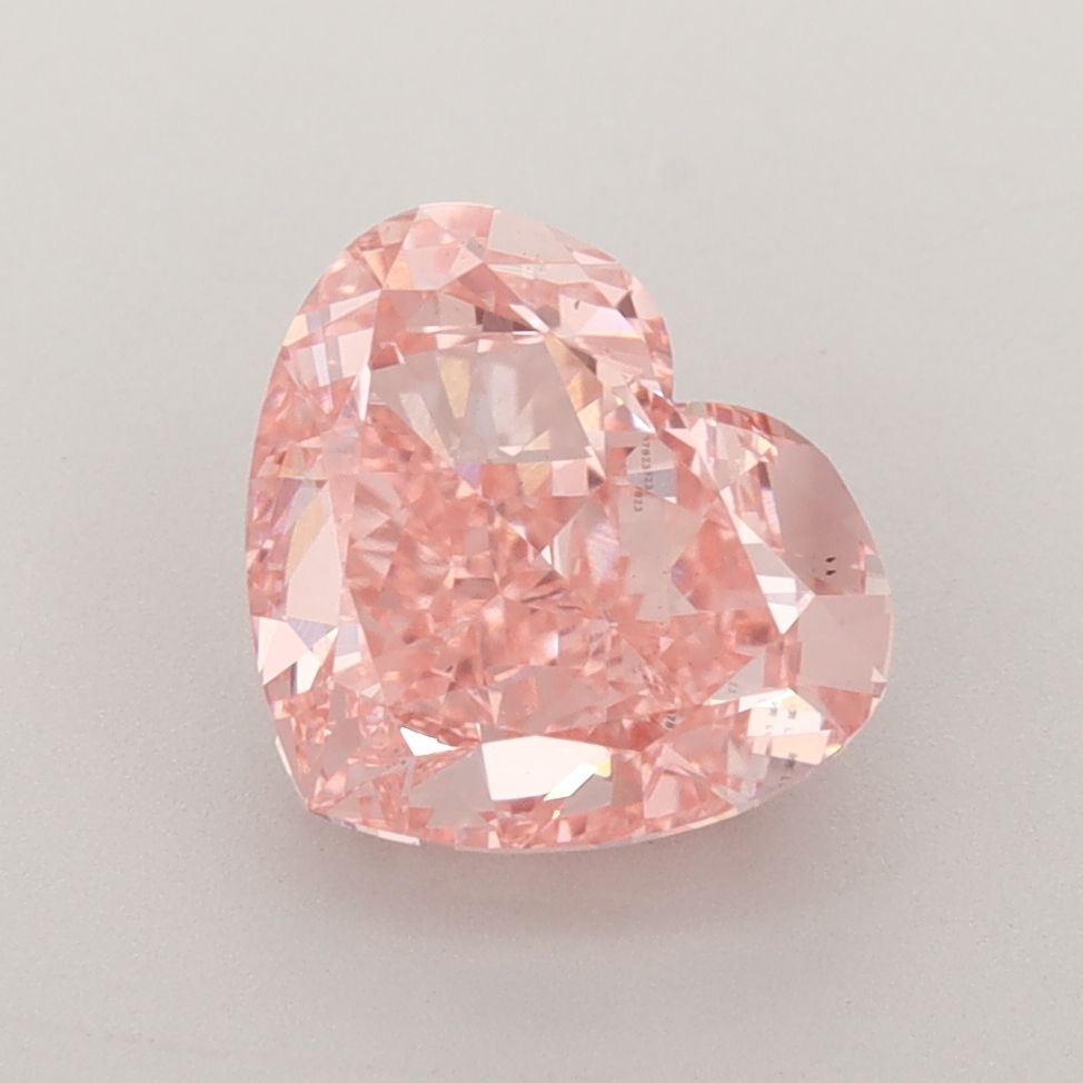 Heart Fancy Vivid Pink Lab-grown Diamond 2.68ct VS1 loose diamond