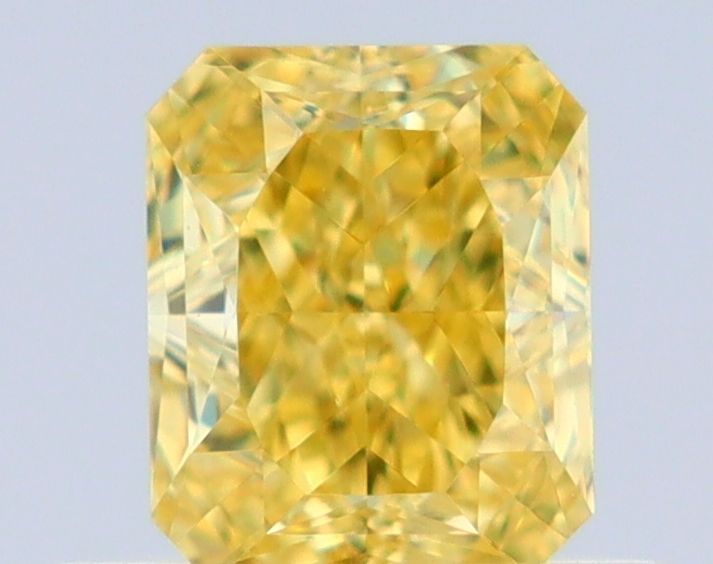 Radiant Fancy Intense Yellow Natural Diamond 0.5ct VS1 loose diamond