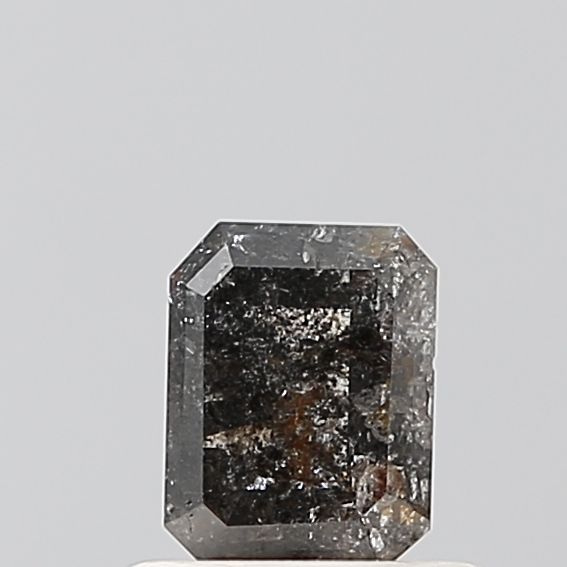 Emerald Salt And Pepper Natural Diamond 0.54ct VS2 loose diamond