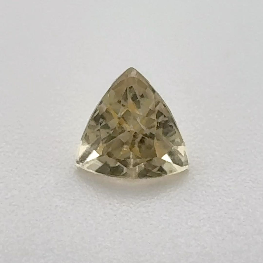 Trilliant Yellow Topaz 0.61ct loose gemstone