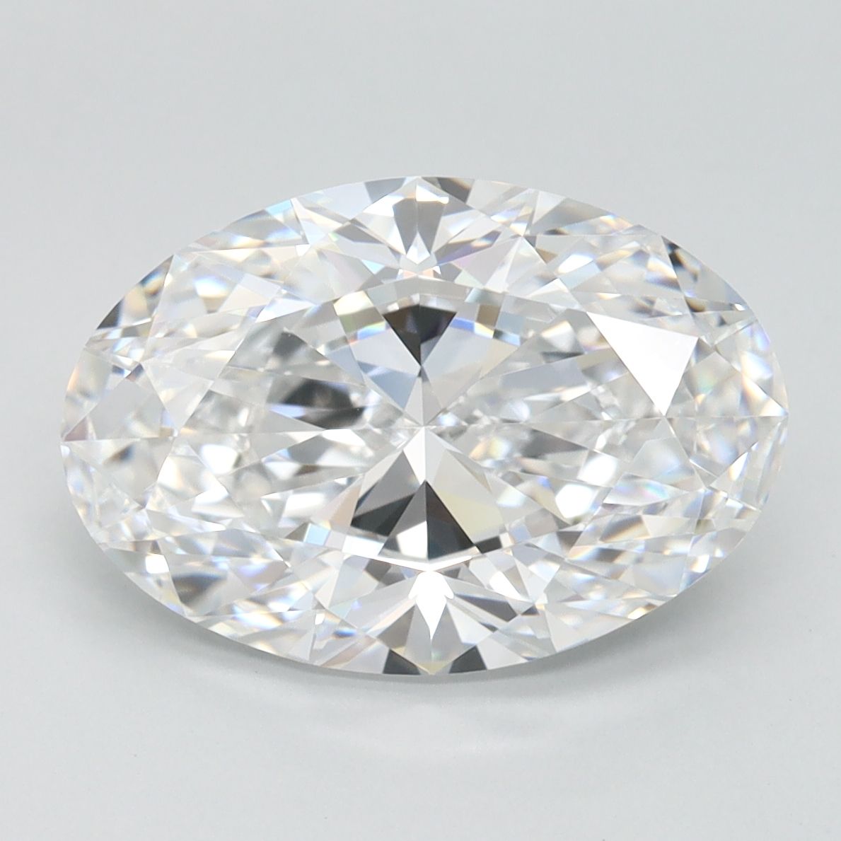 Oval Lab-Grown Diamond 3.22ct D IF